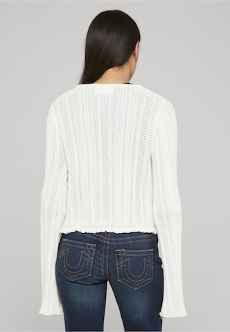 Cardigan Estelou en blanc