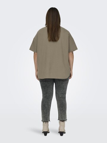 ONLY Carmakoma Blouse in Bruin