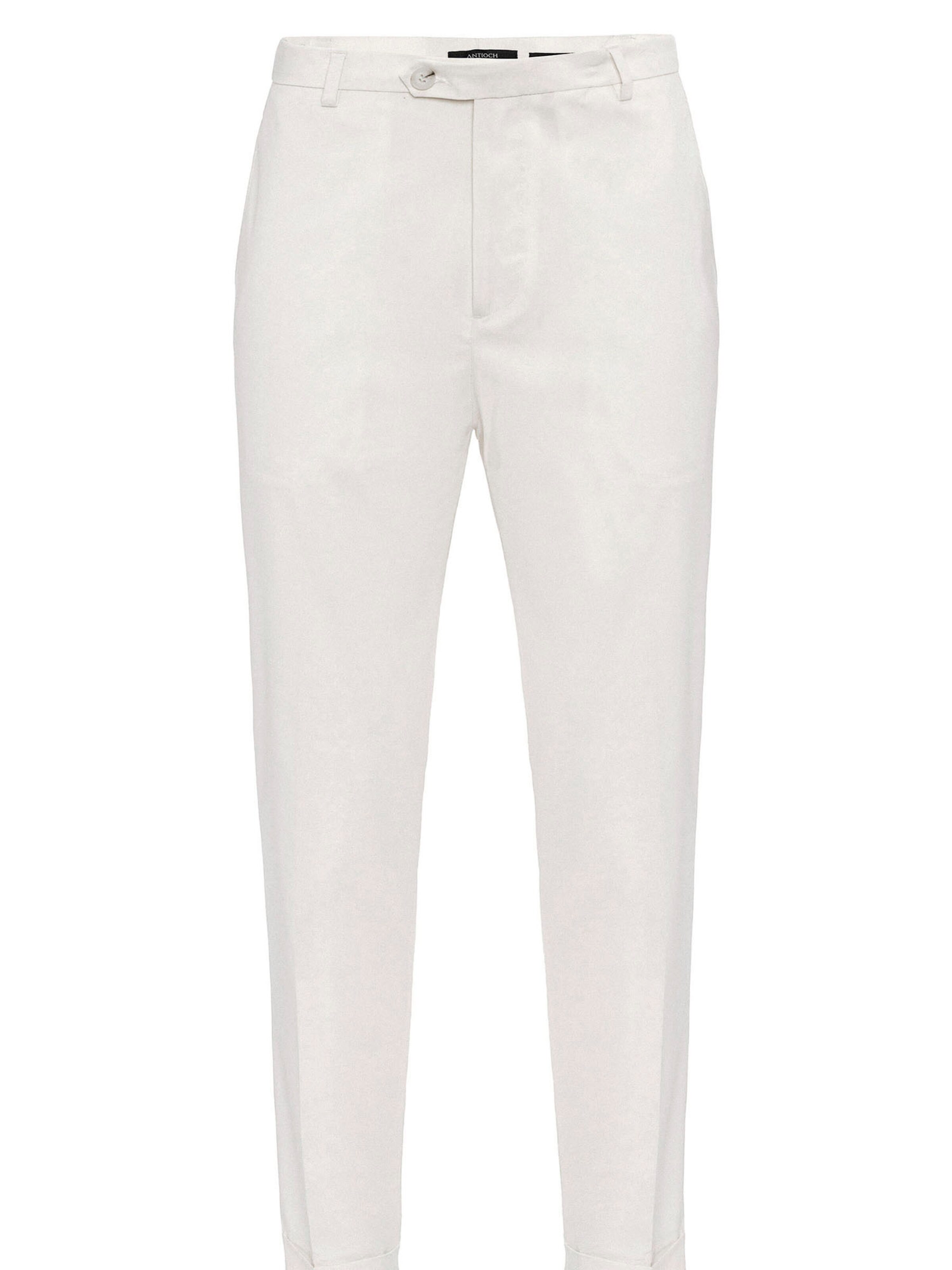 Antioch Regular Trousers with creases in Beige: front