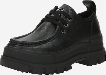 Chaussure à lacets 'WALLABY' BUFFALO en noir : devant