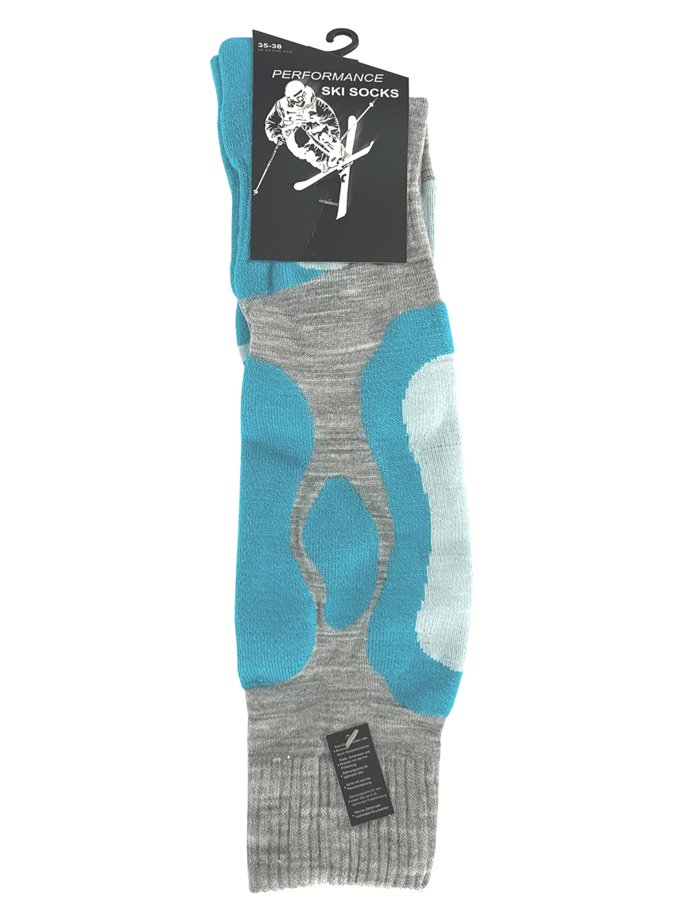 Calzino sportivo di Cotton Prime in grigio