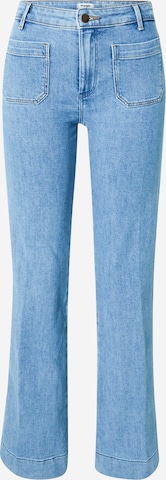 WRANGLER Flared Jeans in Blauw: voorkant