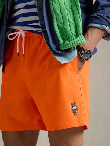 Pantaloncini da bagno 'TRAVELER' di Polo Ralph Lauren in arancione