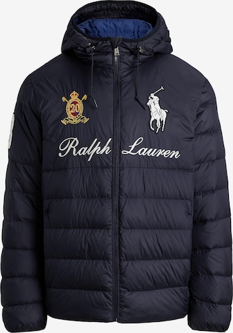 mėlyna Polo Ralph Lauren Žieminė striukė: priekis