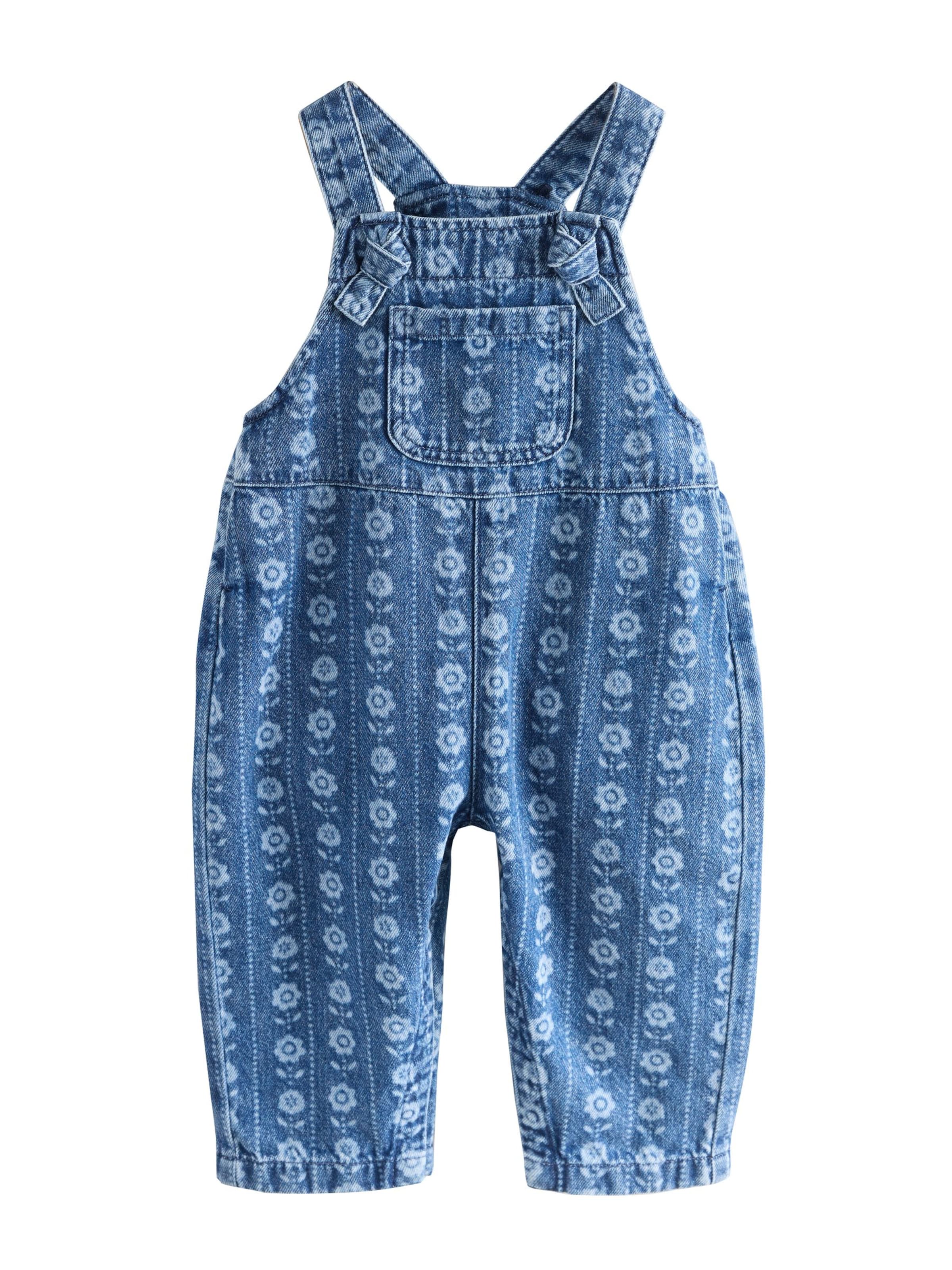 Next Regular Dungarees in Blau: Vorderseite