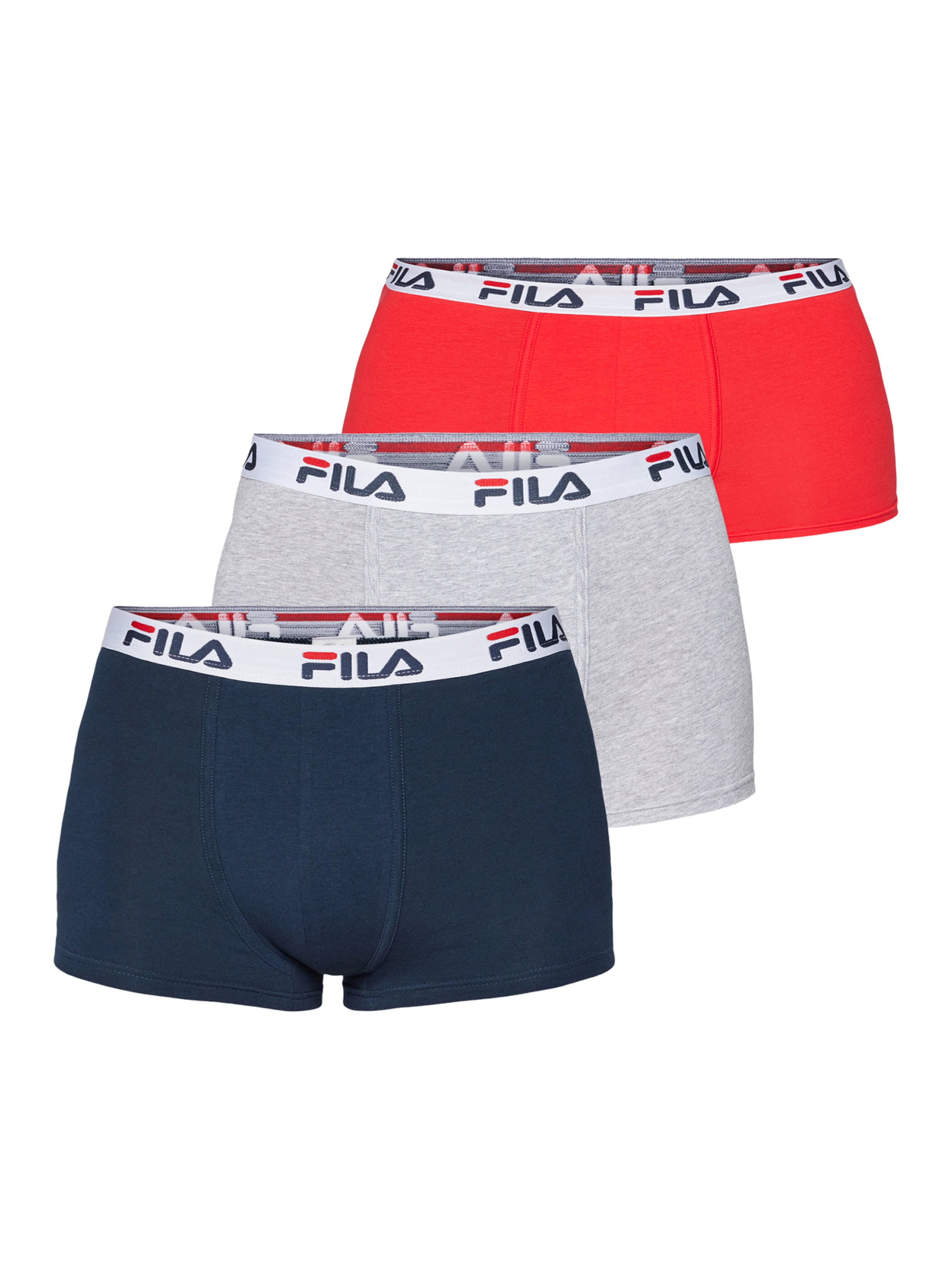 FILA - Calzoncillo boxer en azul: frente