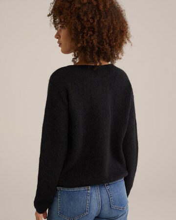 WE Fashion Knit cardigan in Black
