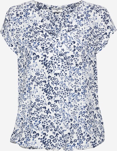 TOM TAILOR Blouse in de kleur Navy / Offwhite, Productweergave