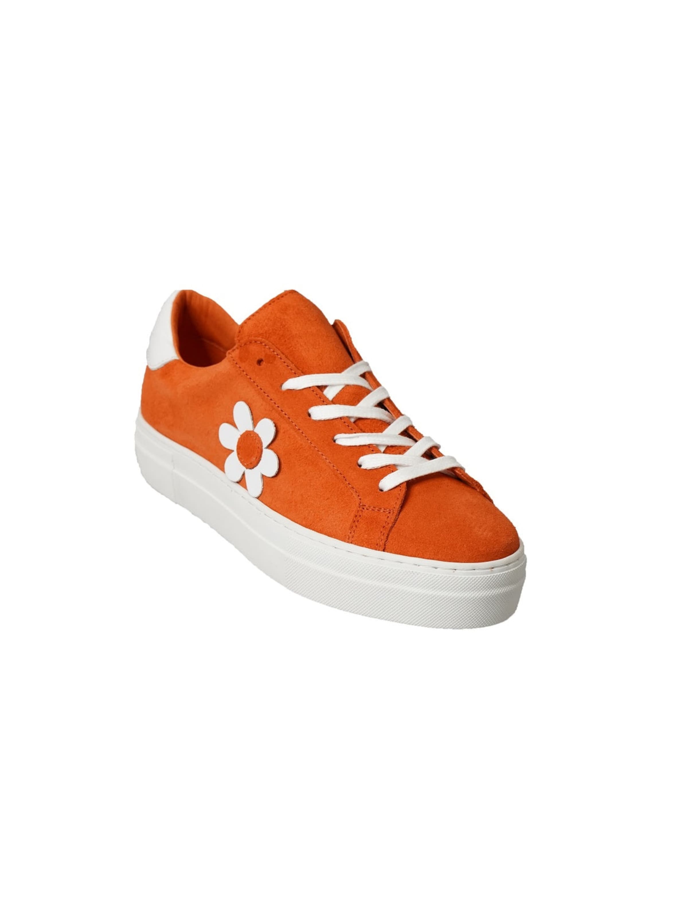 Yoxeone - Zapatos con cordón 'Florea Shoes' en naranja: frente