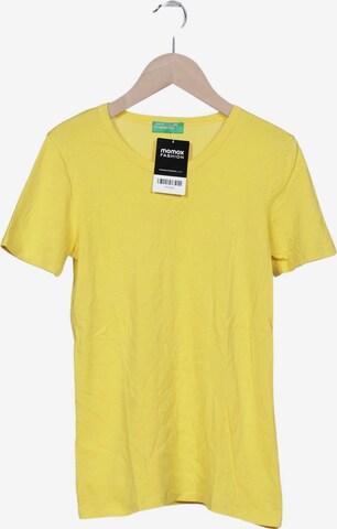 UNITED COLORS OF BENETTON T-Shirt S in Gelb: predná strana