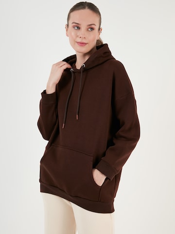 Sweat-shirt LELA en marron