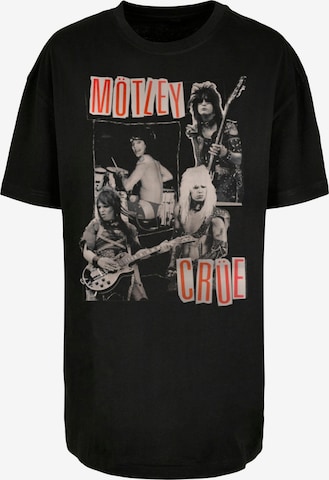 Merchcode Shirt 'Motley Crue - Vintage Punk Collage' in Black: front