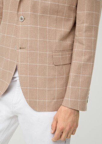 s.Oliver Slim fit Colbert ' ' in Bruin