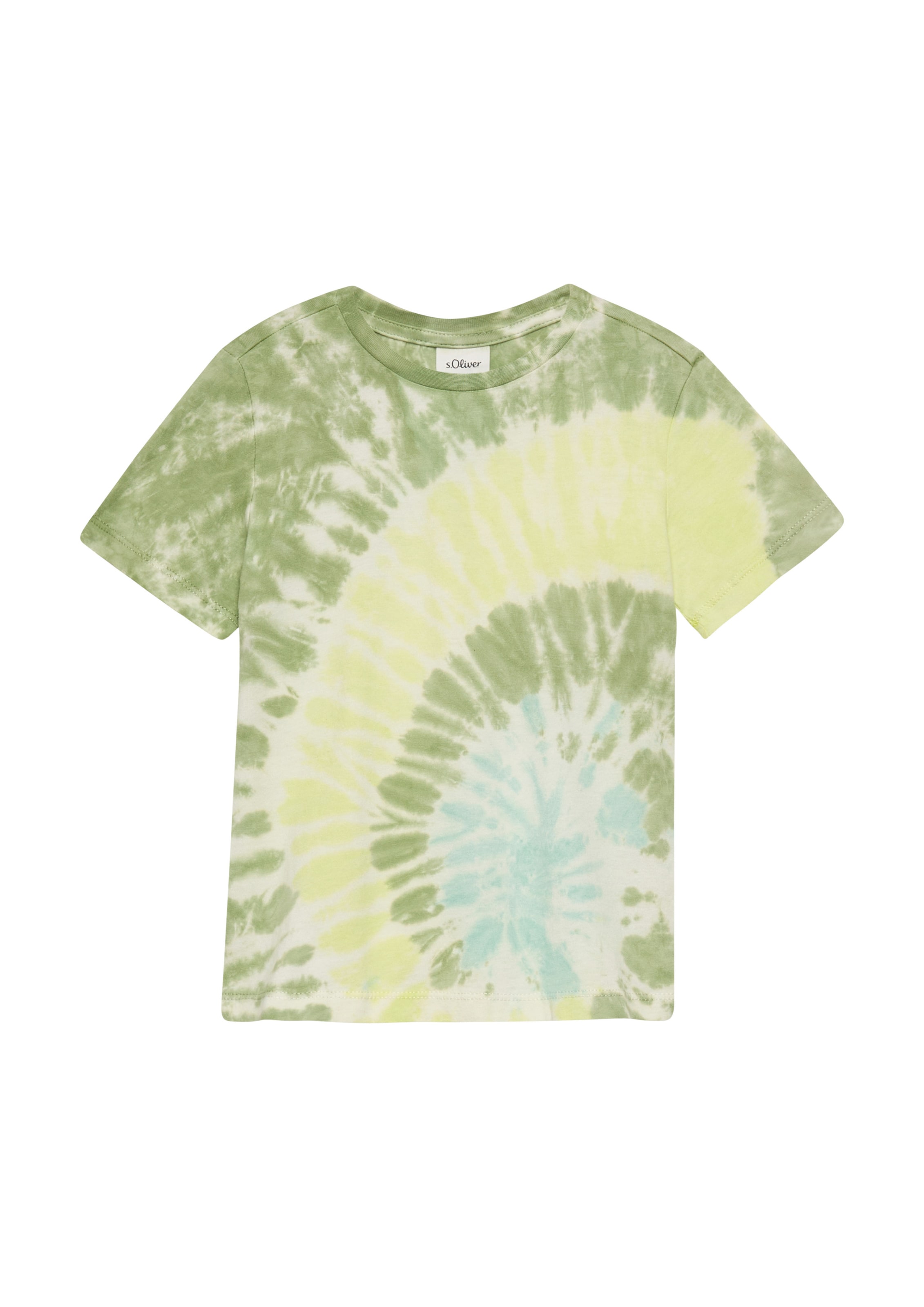 s.Oliver T-Shirt en 104-110 en vert, Vue avec produit