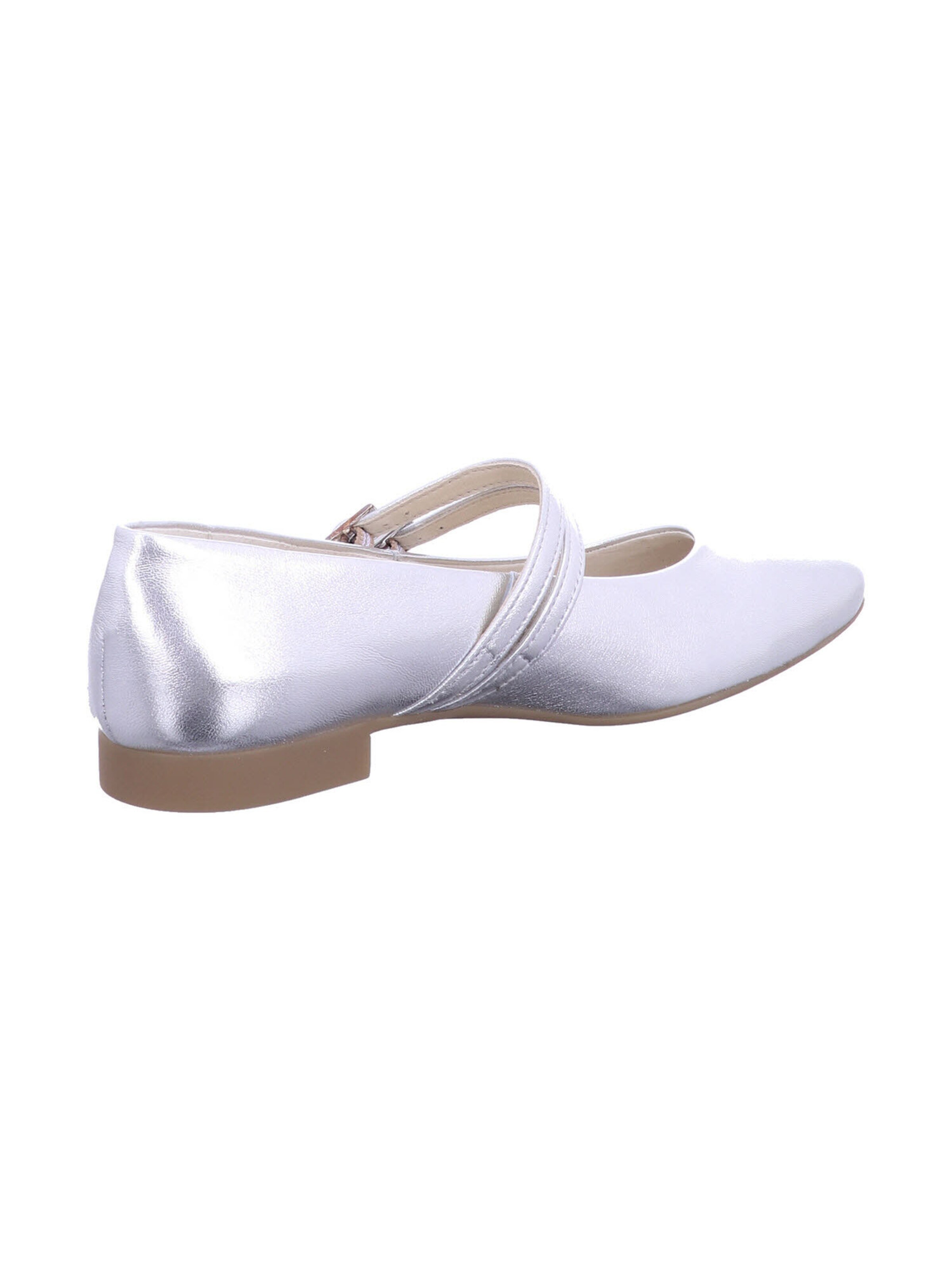Paul Green Strap ballerina in Silver