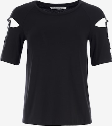 T-shirt HELMIDGE en noir : devant