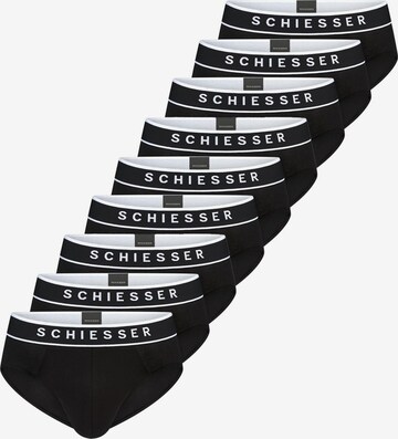 SCHIESSER Slip '95/5 Organic Cotton' in Black: front