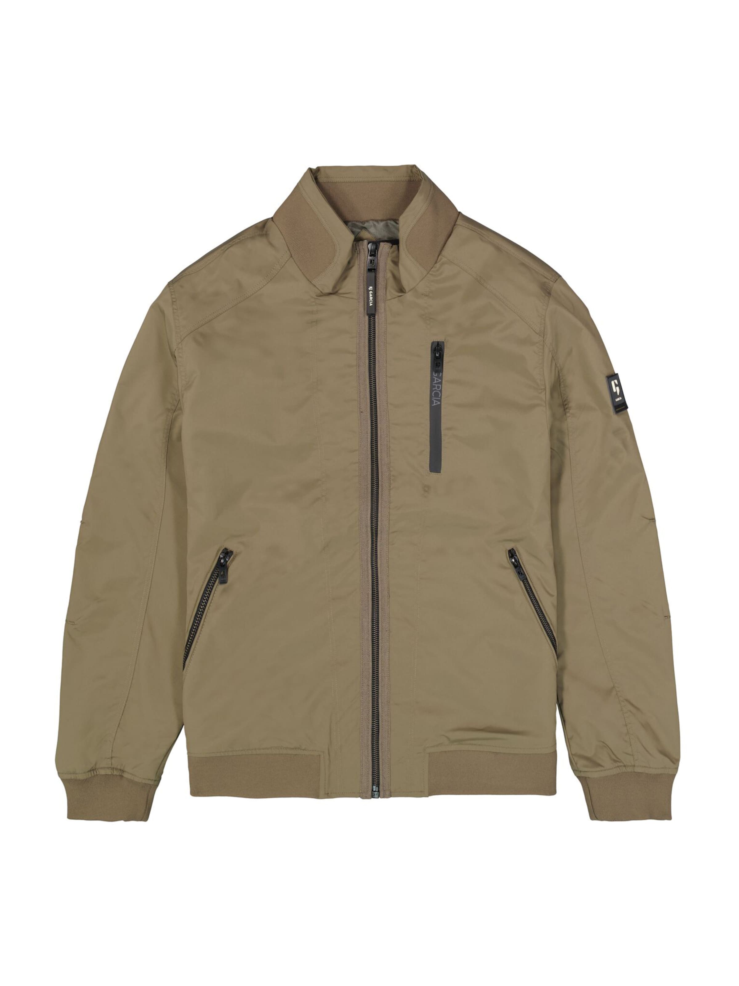 GARCIA Övergångsjacka i grön: framsida