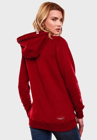 Sweat-shirt 'Zauberelfe' NAVAHOO en rouge