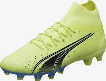 PUMA Soccer shoe 'ULTRA Pro' in Yellow: front