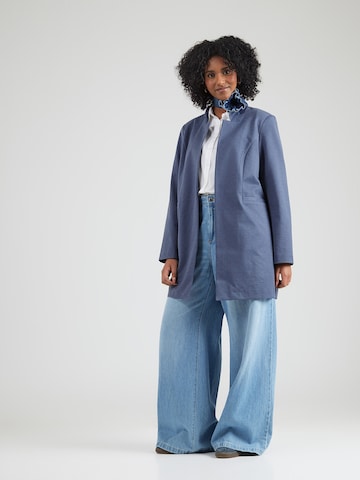 ONLY Carmakoma Płaszcz przejściowy 'CARSOHO' w kolorze niebieski