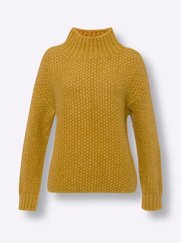 heine Pullover in Gelb