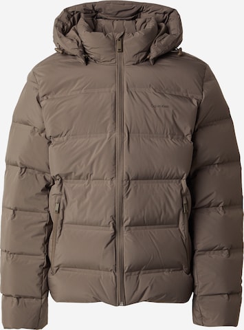 Veste d’hiver Calvin Klein en gris : devant