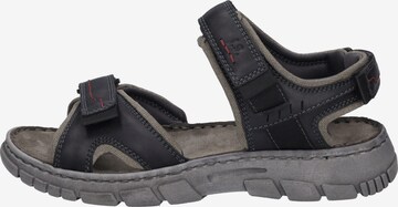 JOSEF SEIBEL Hiking Sandals 'Brendan 03' in Black: front