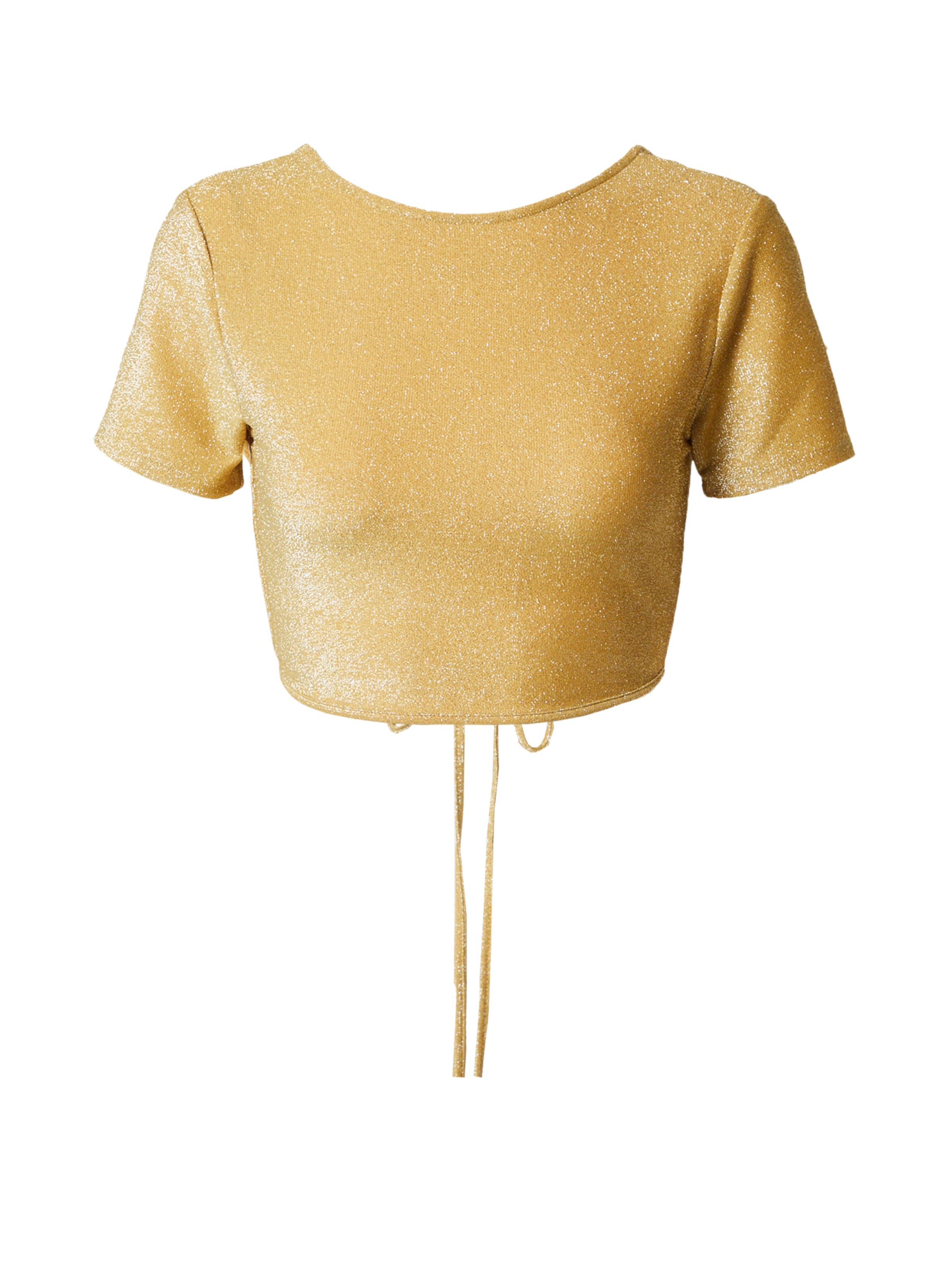 EDITED - Top 'River' em castanho: frente