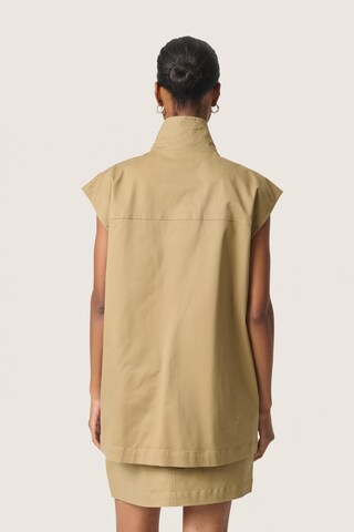 SOAKED IN LUXURY Vest 'SLZandria' i beige