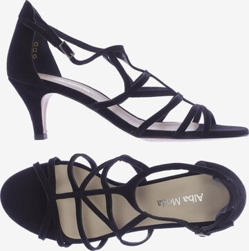 ALBA MODA Sandals & High-Heeled Sandals in 40 in Black: front