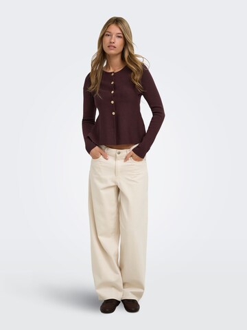ONLY Strickjacke in Lila