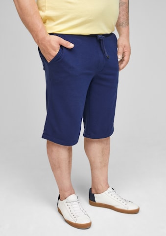 s.Oliver Men Big Sizes Regular Shorts in Blau