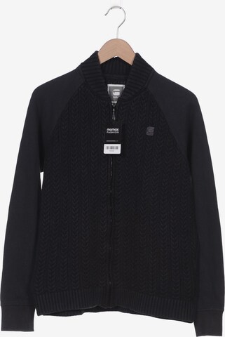 G-Star RAW Sweater & Cardigan in L in Black: front