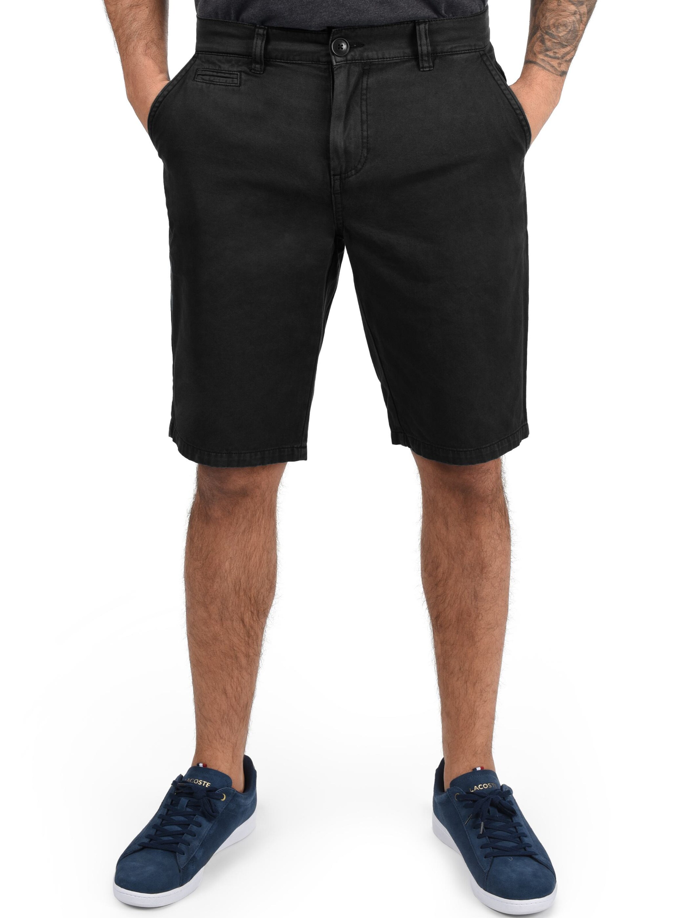 !Solid - regular Pantalón chino 'SDViseu' en negro: frente