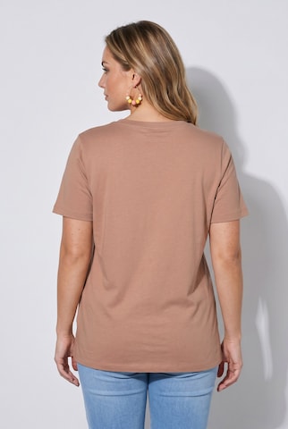 MIAMODA T-Shirt in Braun