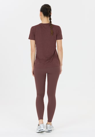 ENDURANCE Skinny Sporthose 'Raleigh' in Lila