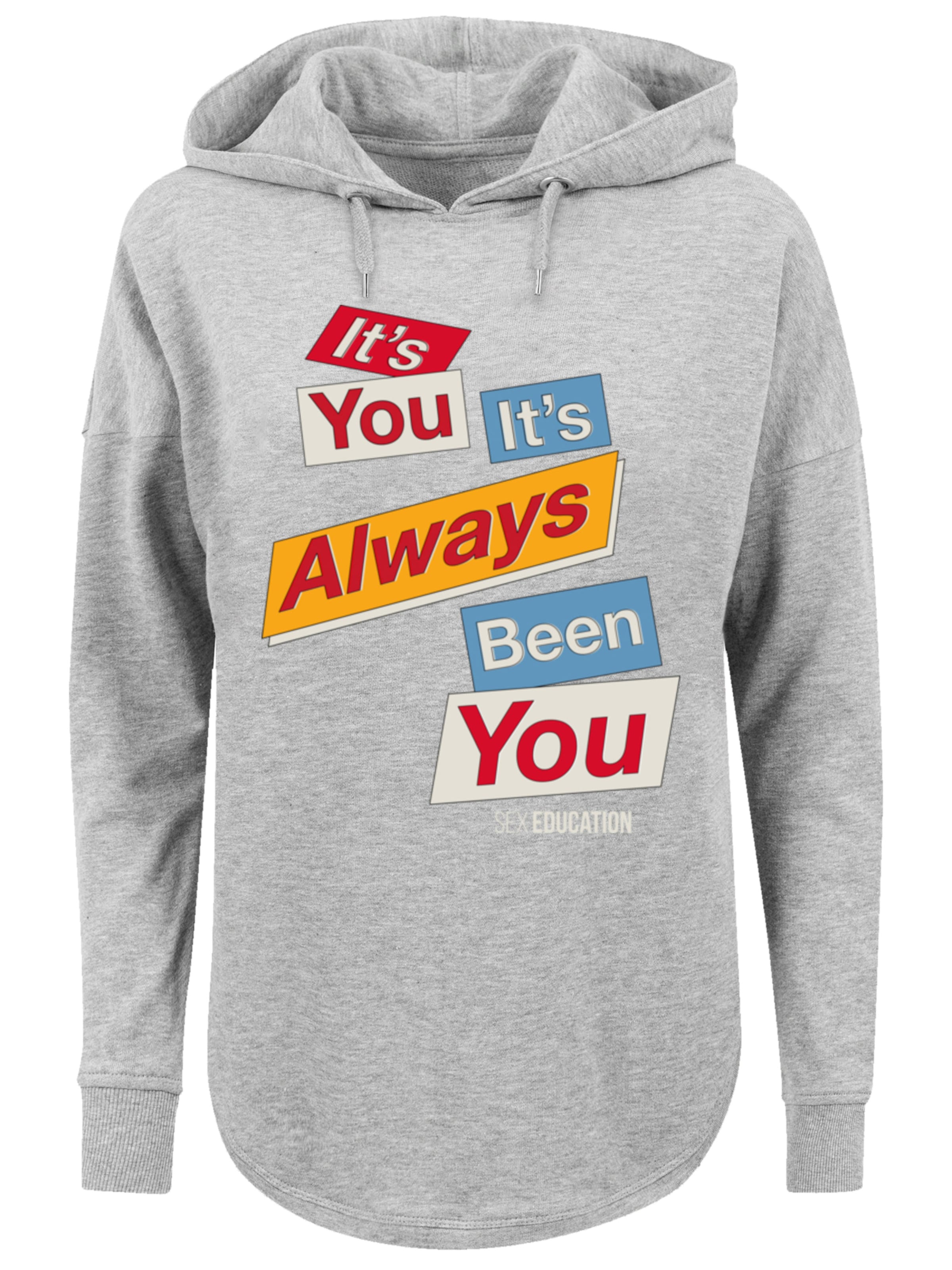 Sweat-shirt 'Sex Education It Always Been You Netflix TV Series' F4NT4STIC en gris : devant