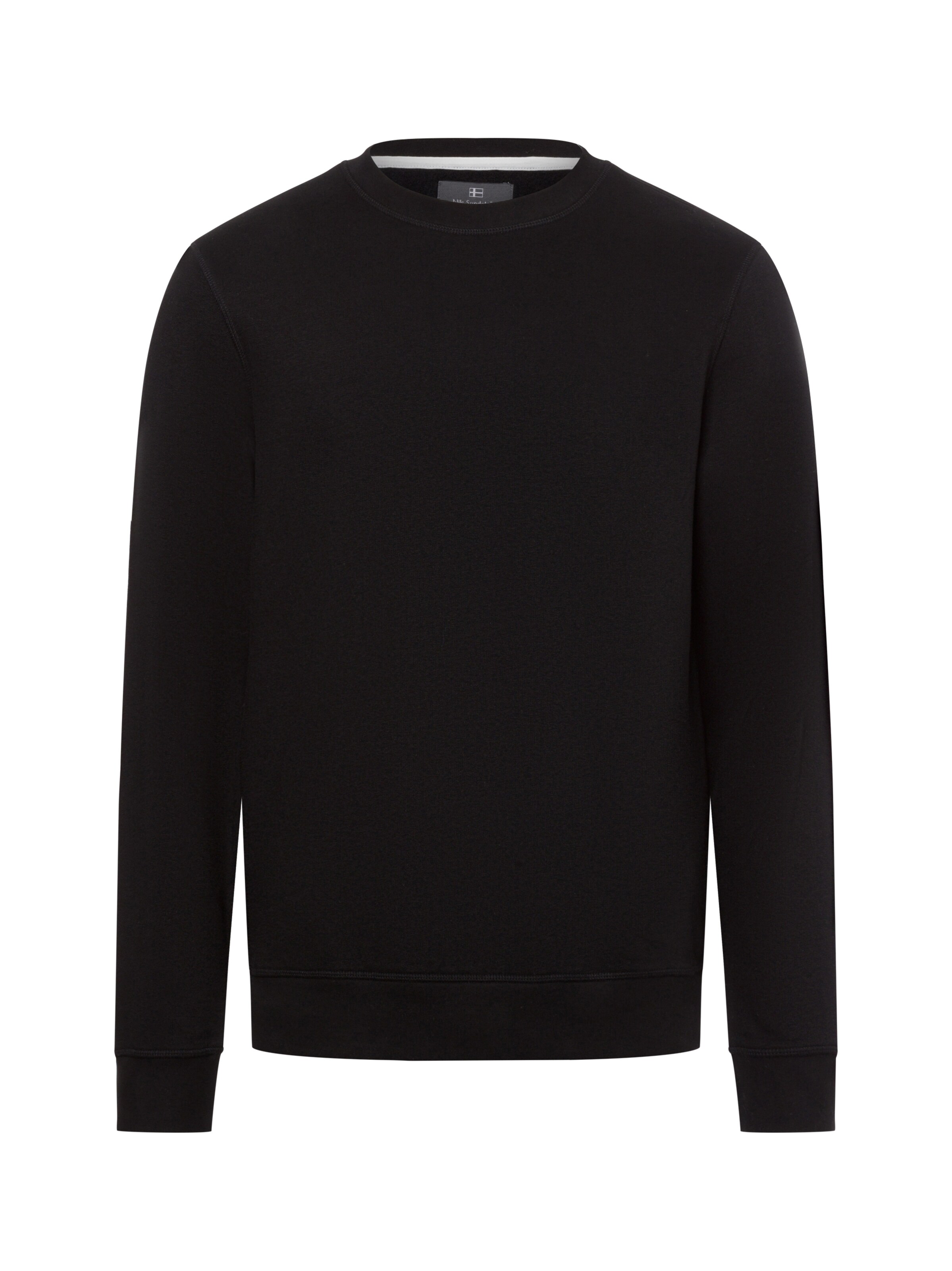 Nils Sundström Sweatshirt in Black: front