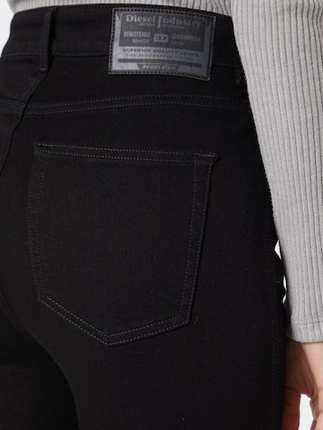 Skinny Pantaloni 'SLANDY' di DIESEL in nero