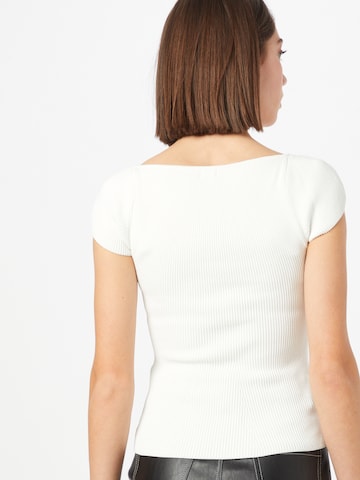 Pull-over 'SWEETHEART' River Island en blanc