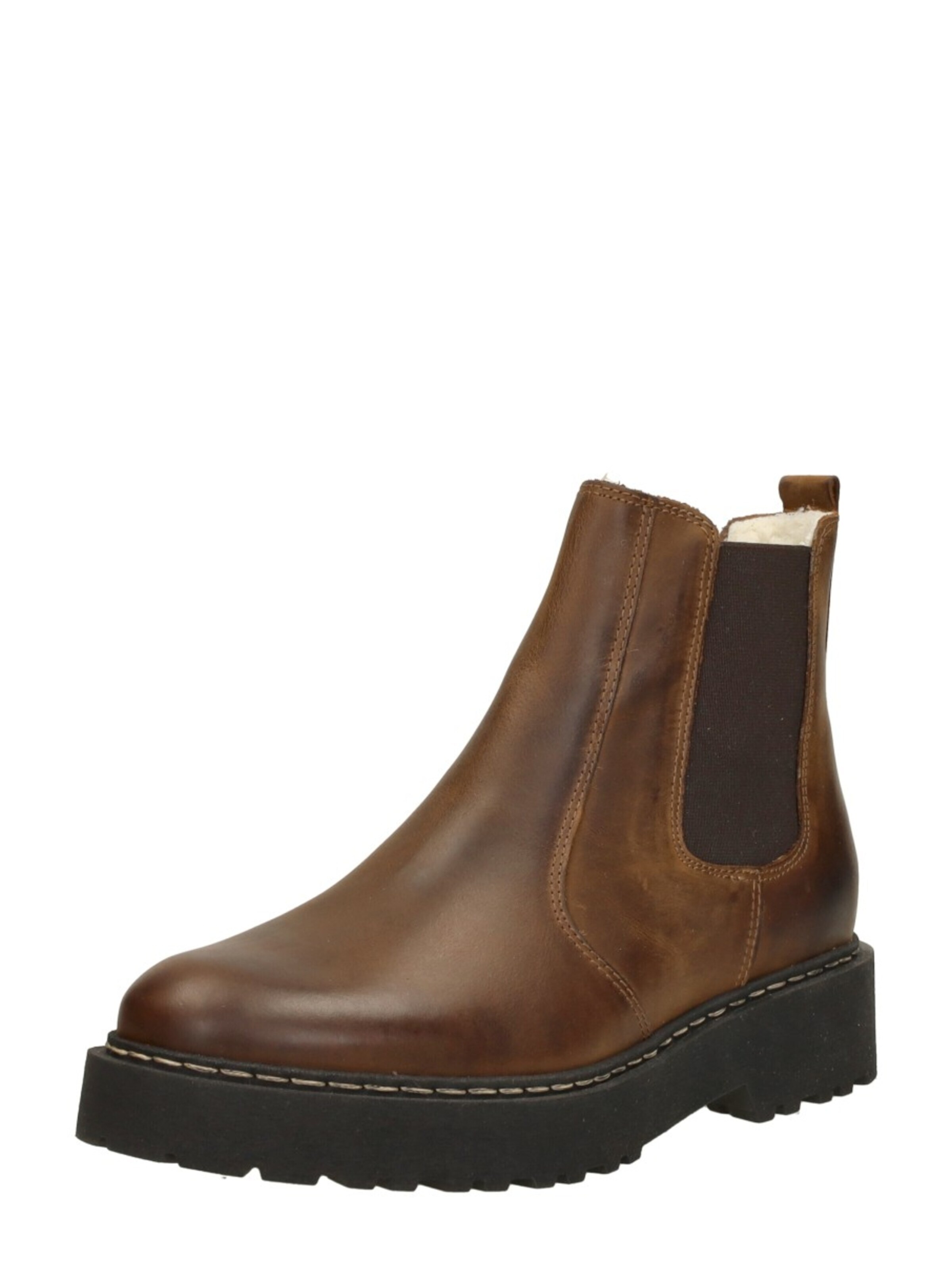 Palpa Chelsea boots 'Riviera' in Bruin: voorkant