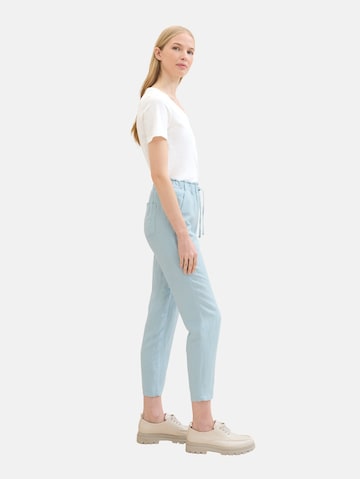 Regular Pantalon TOM TAILOR en bleu