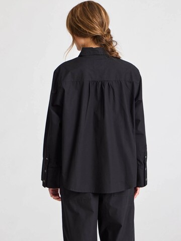 Gai+Lisva Blouse 'Flora' in Zwart