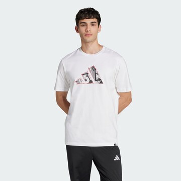 Maglia funzionale di ADIDAS SPORTSWEAR in bianco: frontale
