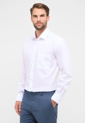 ETERNA Regular fit Zakelijk overhemd in Wit: voorkant