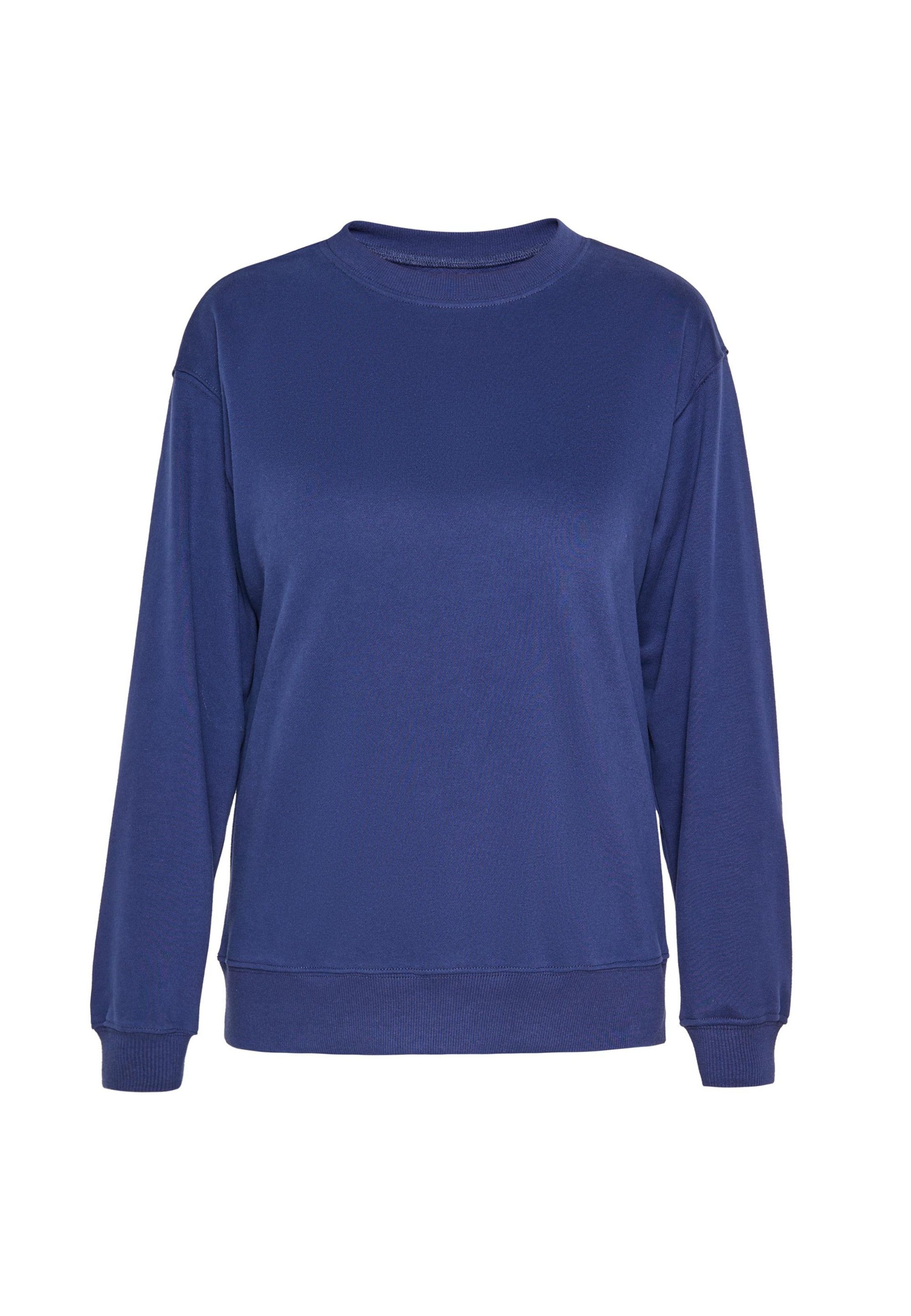 MIMO Sweatshirt 'Everyday Fashion' in Blue: front