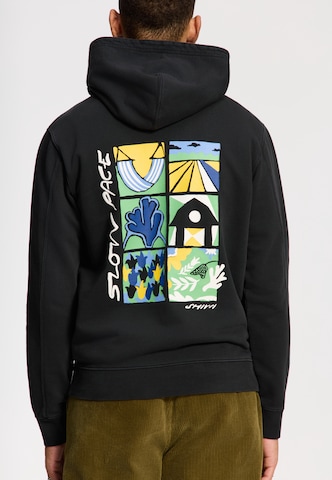 Shiwi Sweatshirt in Zwart: voorkant