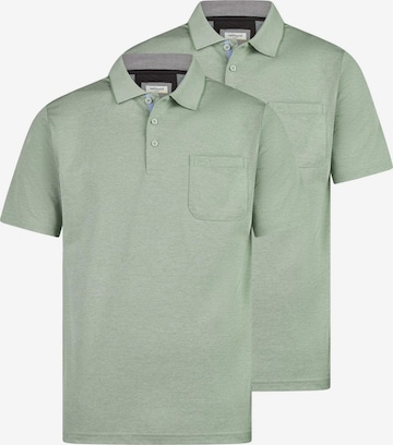 redmond Shirt 'Basic' in Grün: Vorderseite