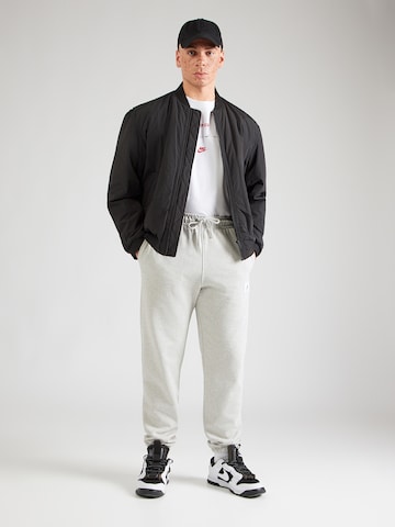 pelēks Jordan Pakapēniski sašaurināts piegriezums Bikses